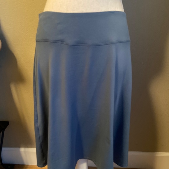 Patagonia Blue A-Line Circle Skirt Elastic Waistband Activewear Athleisure - Picture 6 of 12